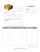 Personal Effects Invoice