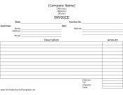 Job Invoice